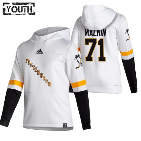 Kinder Eishockey Pittsburgh Penguins Evgeni Malkin 71 2020-21 Reverse Retro Pullover Hooded Sweatshirt